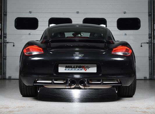 Milltek Sport - Porsche Cayman S 3.4 987 Gen2 / Boxster S 3.4 987 Gen2 Cat Back Exhaust (Multiple Options)