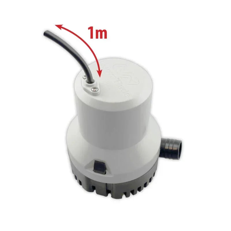 Nuova Rade 72566 Submersible Bilge Pump 2000GPH 24V High Capacity Marine Boat