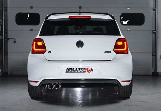 Milltek Sport - Volkswagen Polo R MK5 (6r/6c) WRC Cat Back Exhaust - Multiple Options