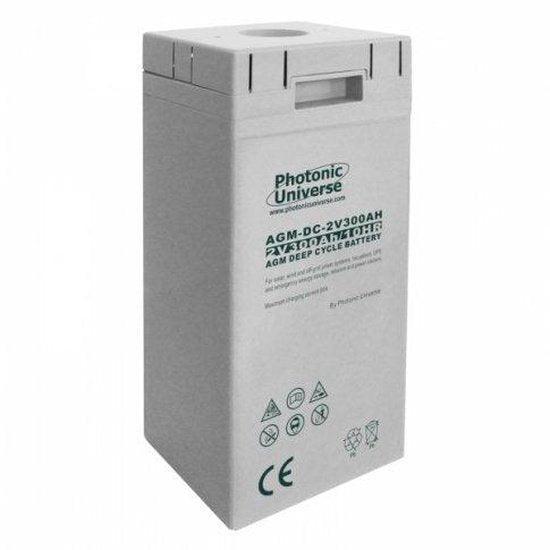 12V 300Ah AGM Deep Cycle Battery Bank (6×2V) | 4Boats