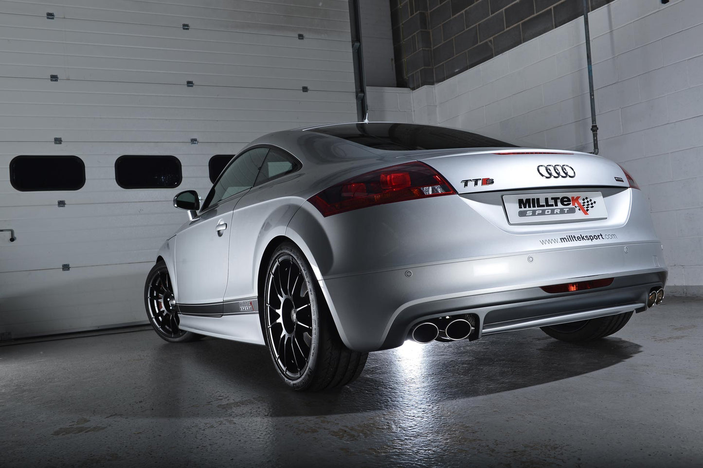 Milltek Cat Back Exhaust (Resonated or None Resonated) Audi TTS MK2