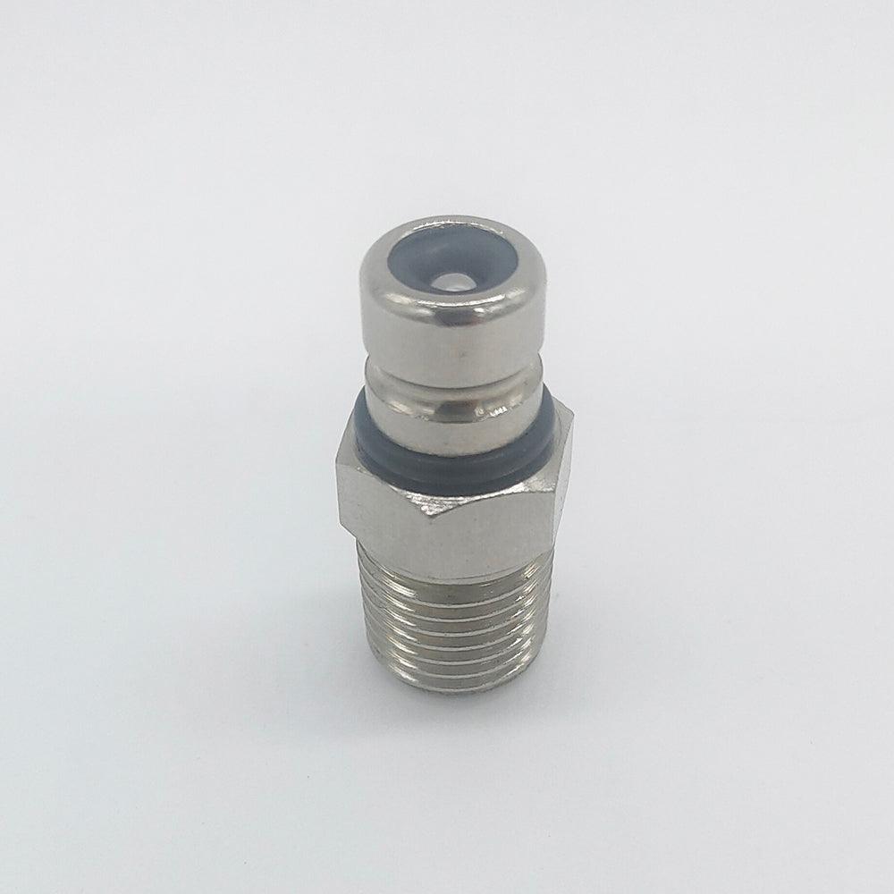 6.35 mm (1/4") NPT Chrome-Plated Brass Male Fuel Connector fo | 4Boats