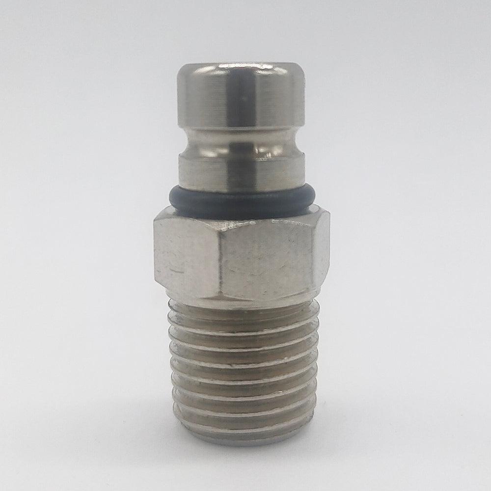 6.35 mm (1/4") NPT Chrome-Plated Brass Male Fuel Connector fo | 4Boats
