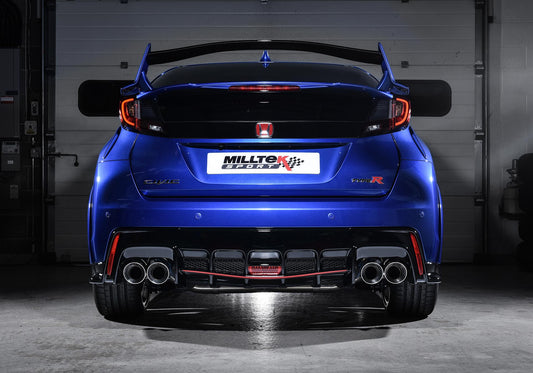 Milltek Sport - Honda Civic Type R FK2 - Cat Back Exhaust (Multiple Options) RHD Models