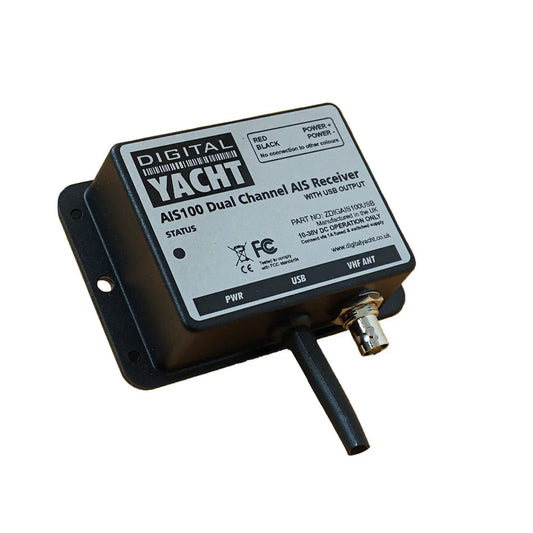 Digital Yacht AIS100 Dual | Channel AIS Receiver with USB | 4Boats