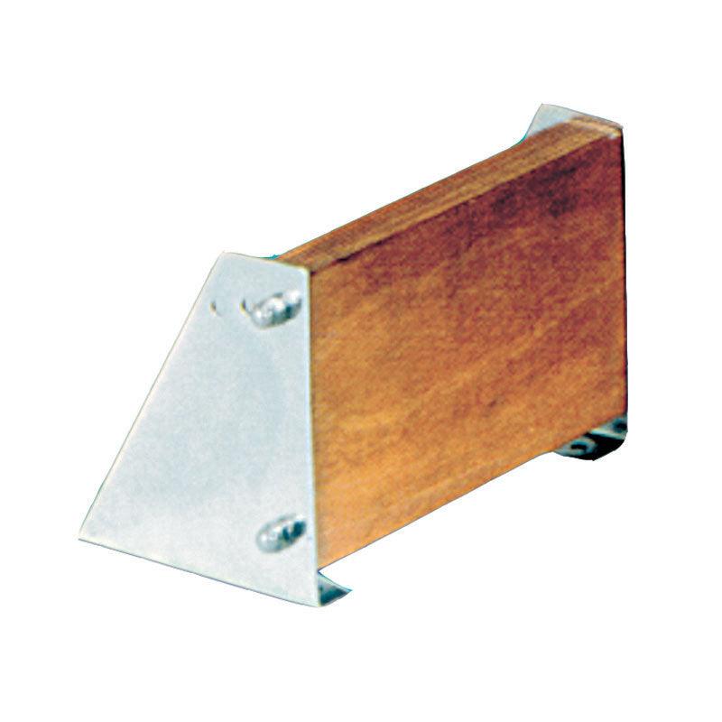 Outboard Bracket Inox Adjustable 0-17° with Wooden Pad | 4Boats