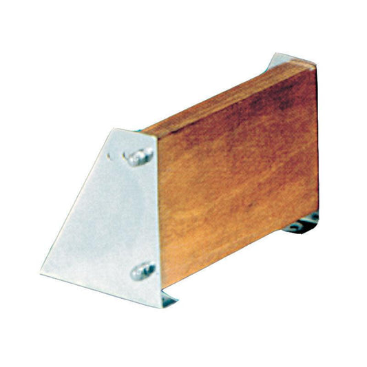 Outboard Bracket Inox Adjustable 0-17° with Wooden Pad | 4Boats