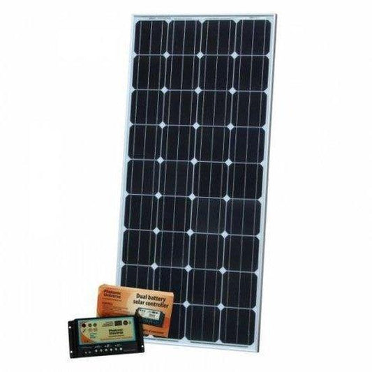 Photonic Universe 160W dual‑battery kit, 20A PWM controller | 4Boats
