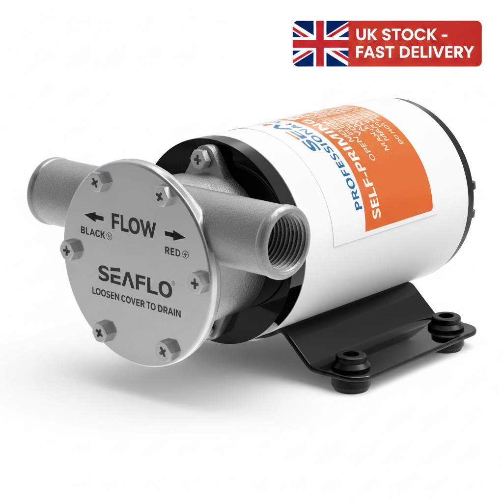SEAFLO 1 Series Reversible Ballast Pump 12V 13.5 GPM 50 LPM Marine SP105000301