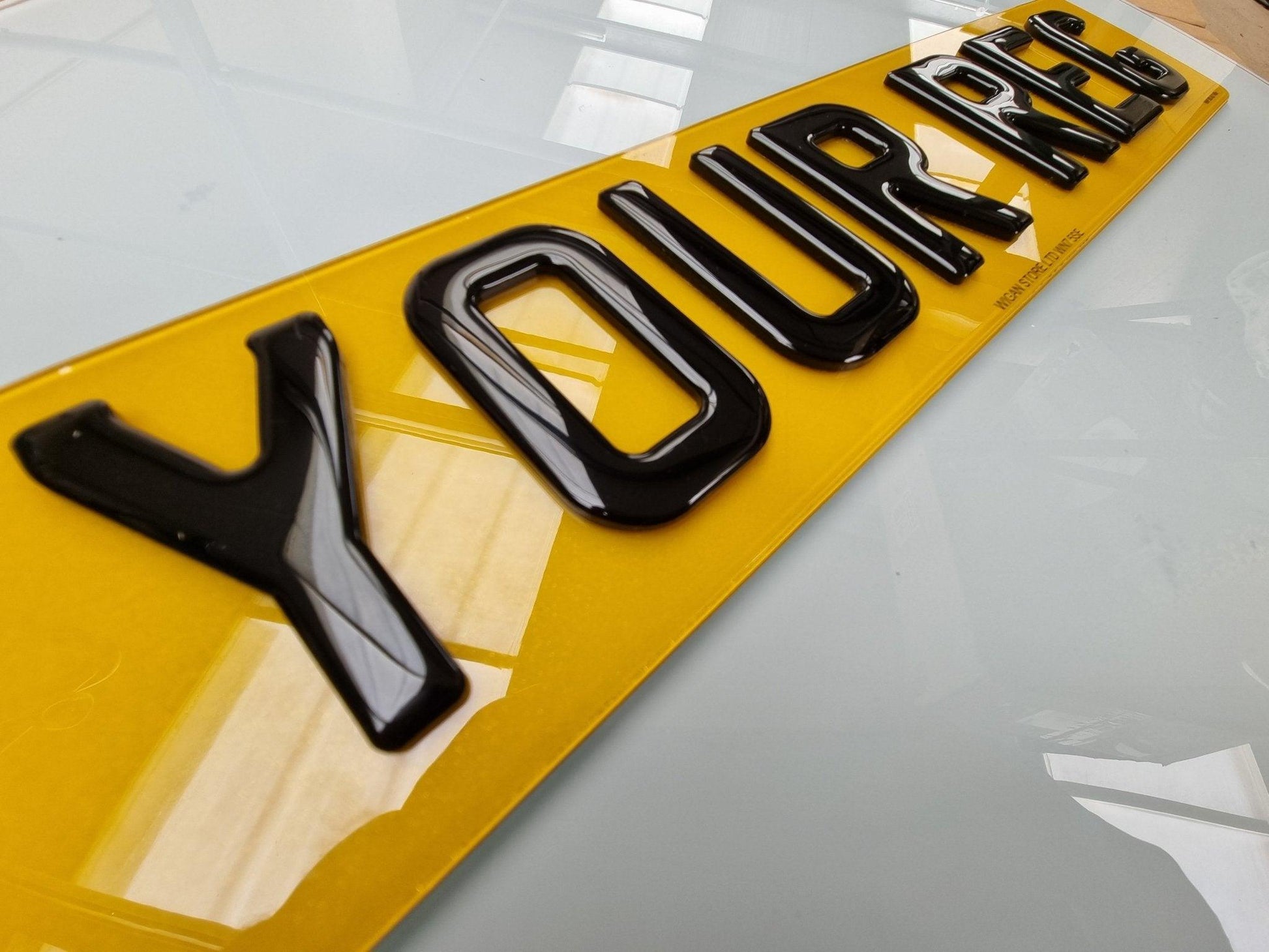 4d gel road legal number plate, number plate maker, 5d road legal number plate, 4d acrylic with gel plate