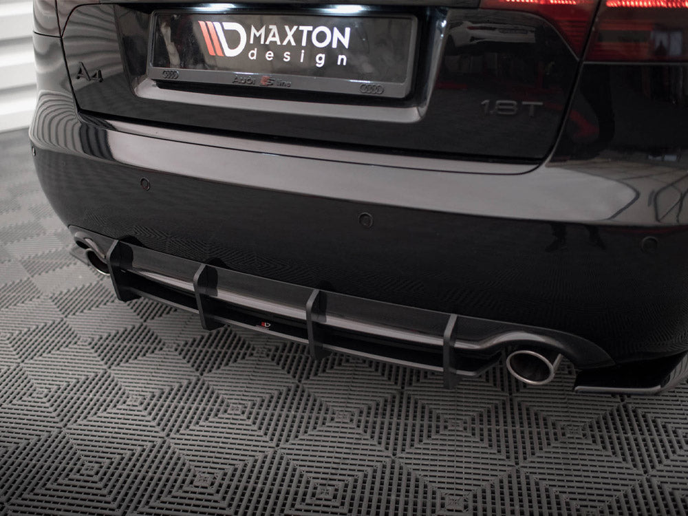 Maxton Design - STREET PRO REAR DIFFUSER AUDI A4 S-LINE B7