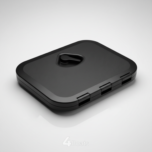 Nuova Rade Top Line Black Marine Access Hatch 270x375mm ISO 12216 Boat Deck Part