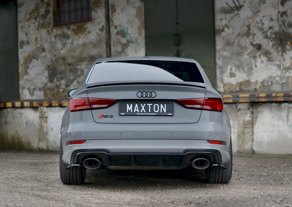 Maxton Design - REAR SIDE SPLITTERS AUDI RS3 8V FACELIFT SEDAN (2017-20)