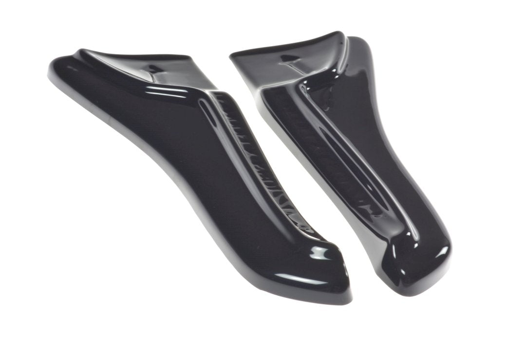 Maxton Design - REAR SIDE SPLITTERS V.1 TESLA MODEL X (2015-2021)