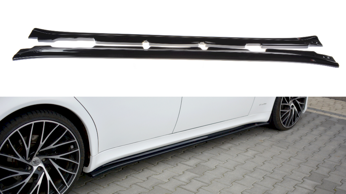 Maxton Design - Aftermarket  SIDE SKIRTS DIFFUSERS MASERATI QUATTROPORTE MK5 FACELIFT