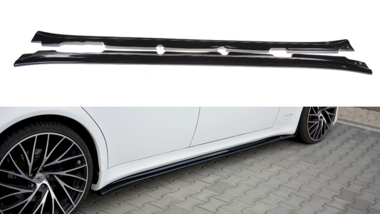 Maxton Design - Aftermarket  SIDE SKIRTS DIFFUSERS MASERATI QUATTROPORTE MK5 FACELIFT