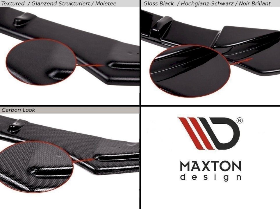 Maxton Design - SIDE SKIRTS DIFFUSERS FIAT PUNTO EVO ABARTH (2010-2014)