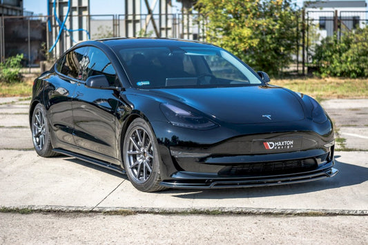 Maxton Design - FRONT SPLITTER V.2 TESLA MODEL 3 (2017-2023)