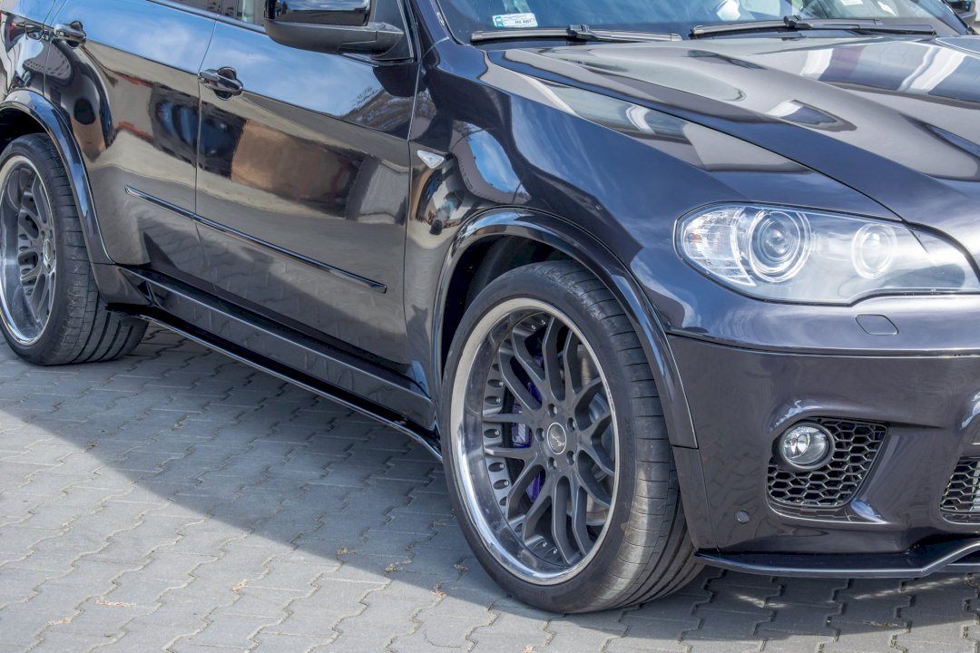 Maxton Design - Aftermarket  SIDE SKIRTS DIFFUSERS BMW X5 E70 FACELIFT M SPORT