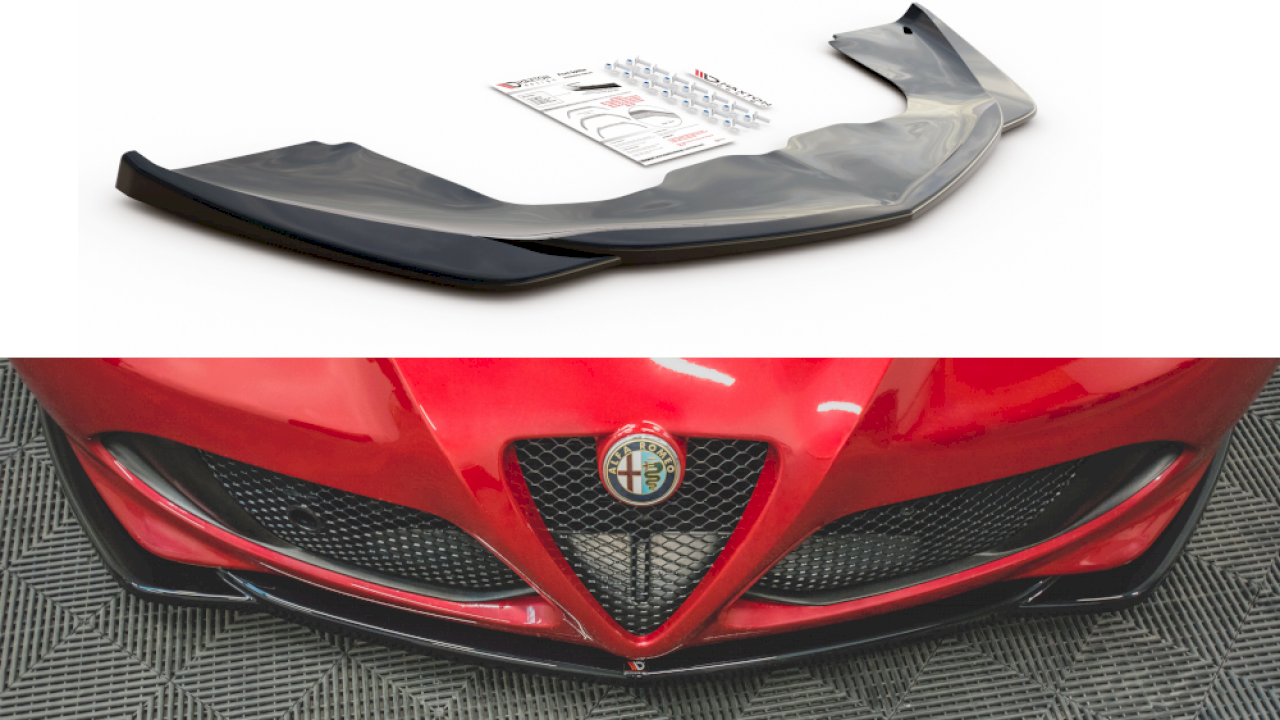 Maxton Design - FRONT SPLITTER ALFA ROMEO 4C (2013-2017)
