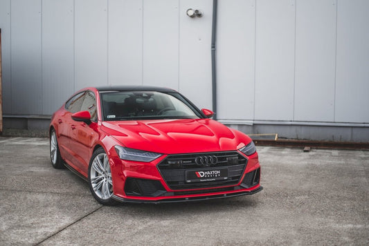 Maxton Design - FRONT SPLITTER V.2 AUDI S7 C8/ A7 S-LINE C8 SPORTBACK