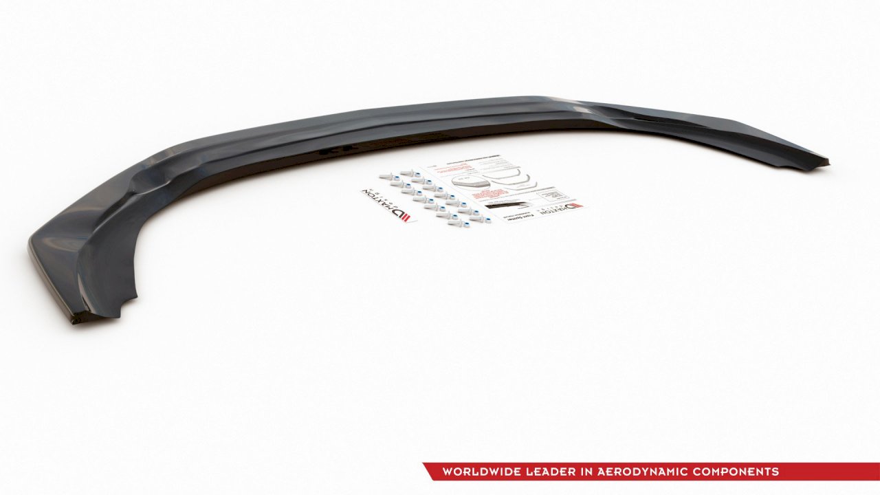 Maxton Design - FRONT SPLITTER V.1 MERCEDES A35 AMG PREMIUM + W177 (2018-)