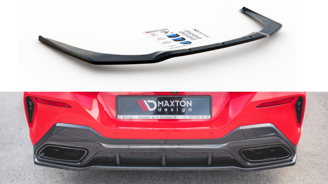 Maxton Design - Rear Splitter BMW 8 Coupe M-Pack G15