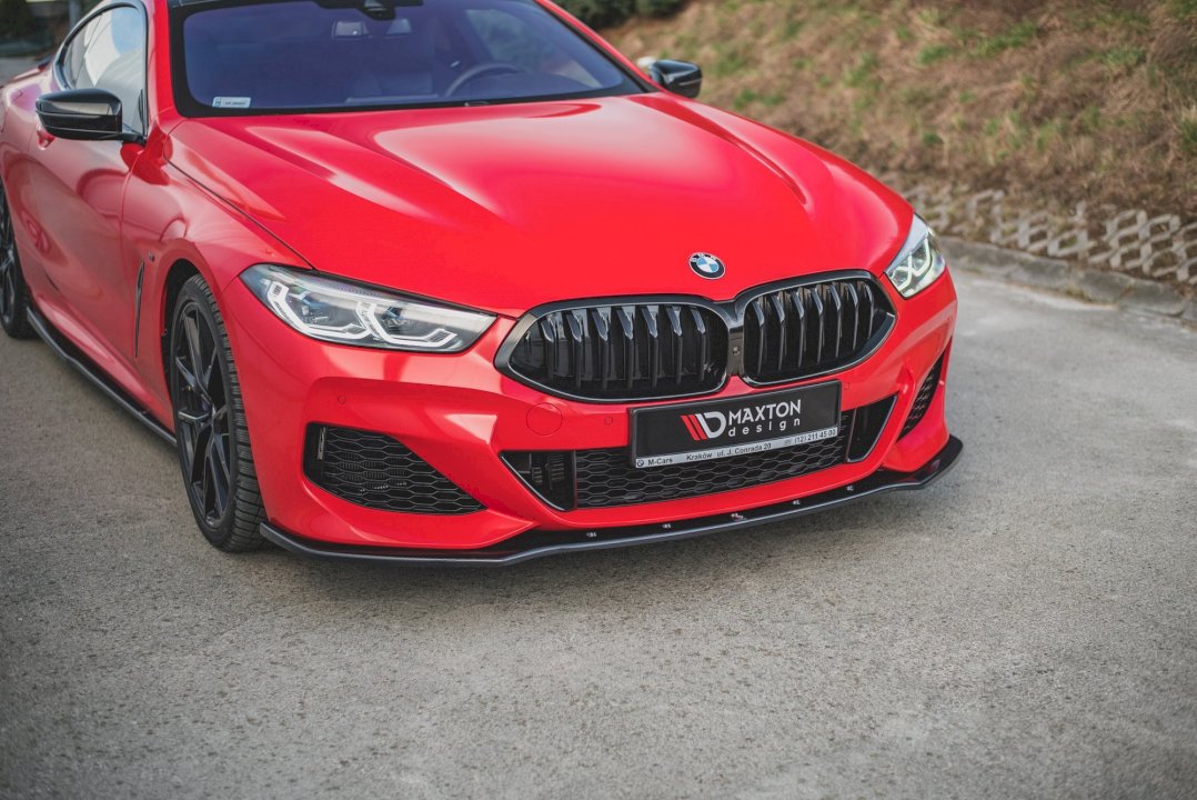 Maxton Design - Front Splitter V.1 BMW 8 Coupe G15 / 8 Gran Coupe M-pack G16