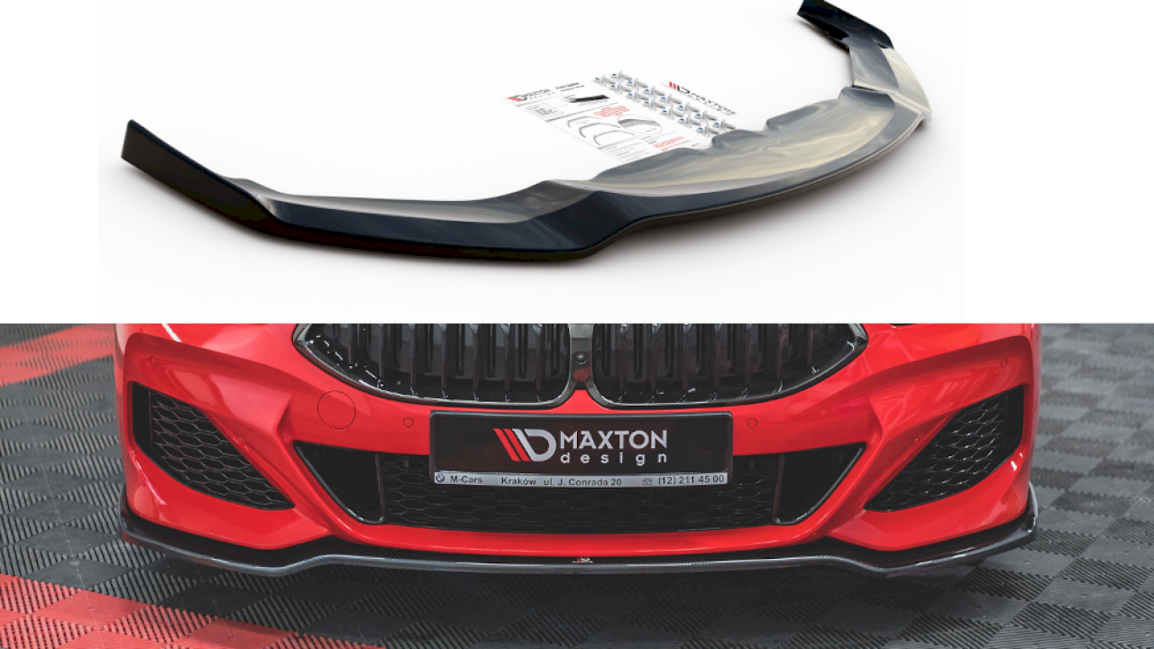Maxton Design - Front Splitter V.2 BMW 8 Coupe G15 / 8 Gran Coupe M-pack G16