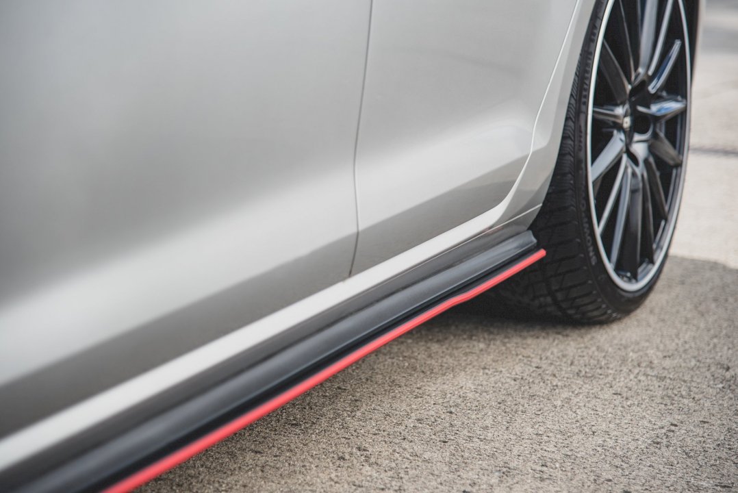 Maxton Design - STREET PRO SIDE SKIRT SPLITTERS VW GOLF MK 7 GTI 2013-2016