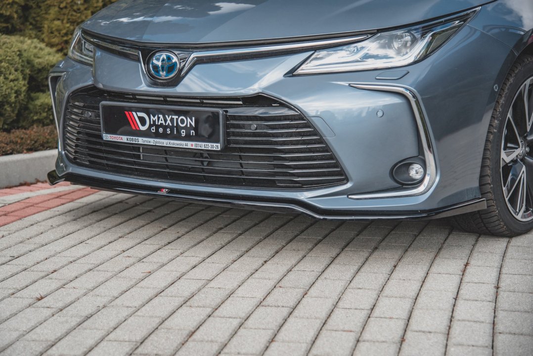 Maxton Design - FRONT SPLITTER TOYOTA COROLLA MK12 SEDAN (2019-2023)