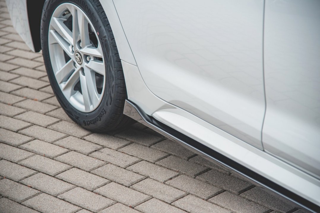 Maxton Design - SIDE SKIRTS DIFFUSERS TOYOTA COROLLA MK12 TOURING SPORTS (2019-2023)