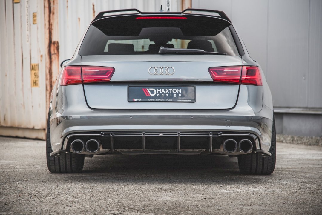 Maxton Design - Rear Valance V.1 Audi A6 / A6 C7 S-Line / S6 C7 Facelift