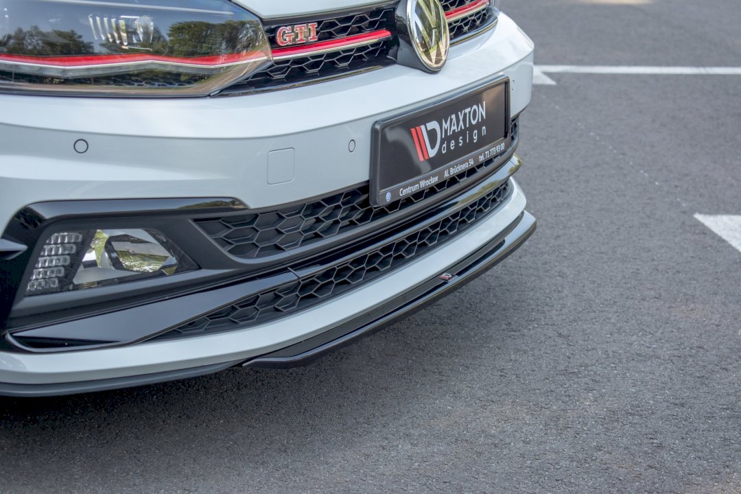 Maxton Design - Front Splitter V.4 Volkswagen Polo GTI / R-Line Mk6 (2017-2021)