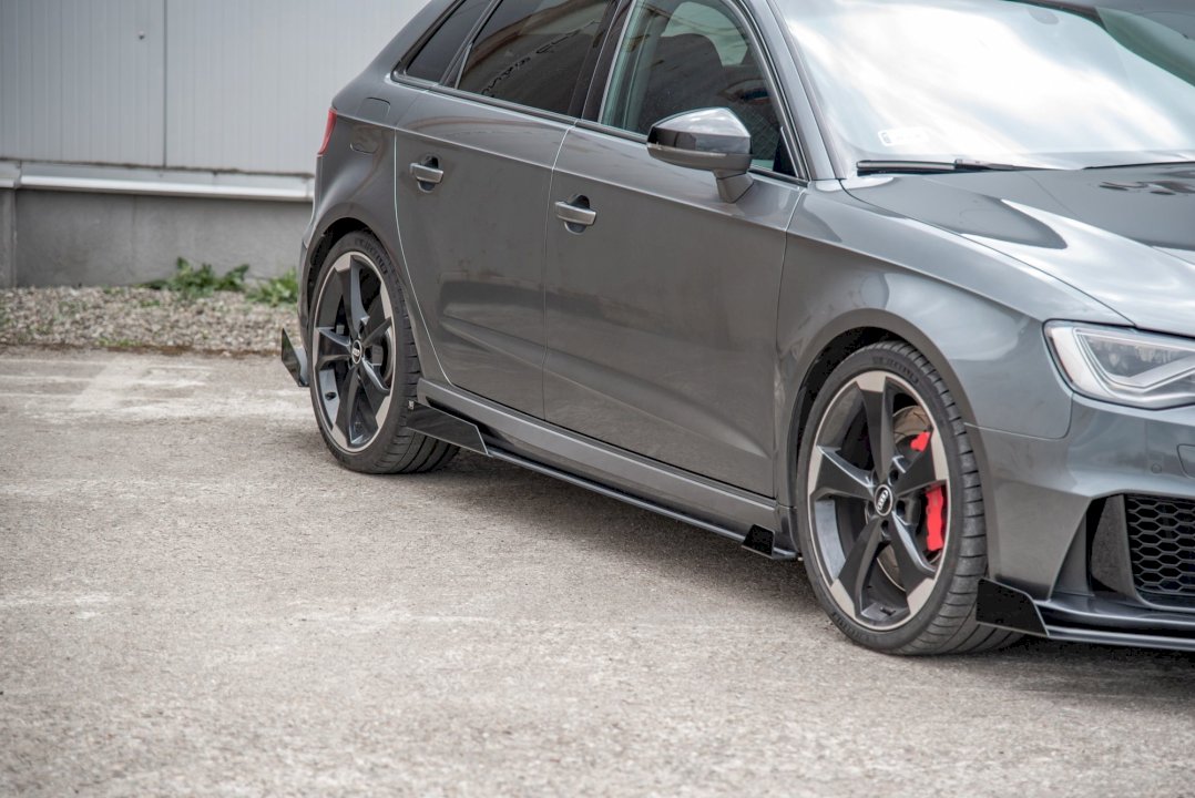 Maxton Design - SIDE SKIRT FLAPS AUDI RS3 8V SPORTBACK (2015-2016)
