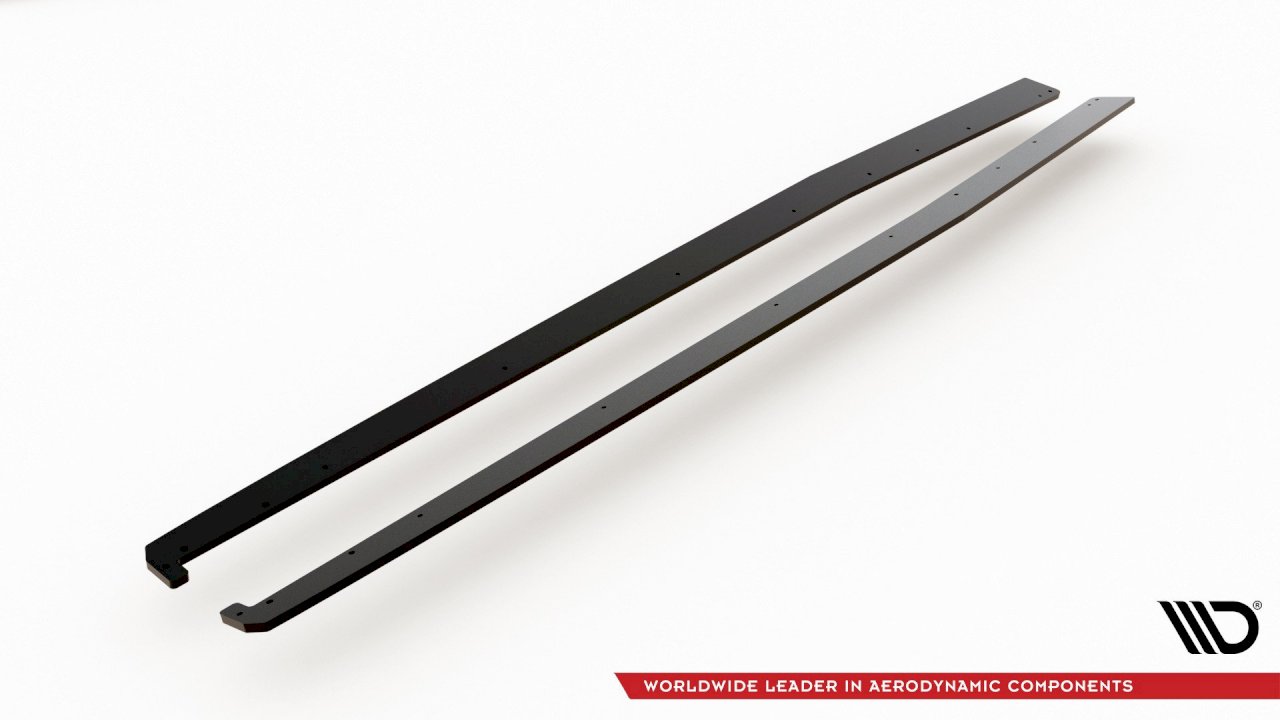 Maxton Design - STREET PRO SIDE SKIRT SPLITTERS AUDI RS3 8V SPORTBACK (2015-2016)