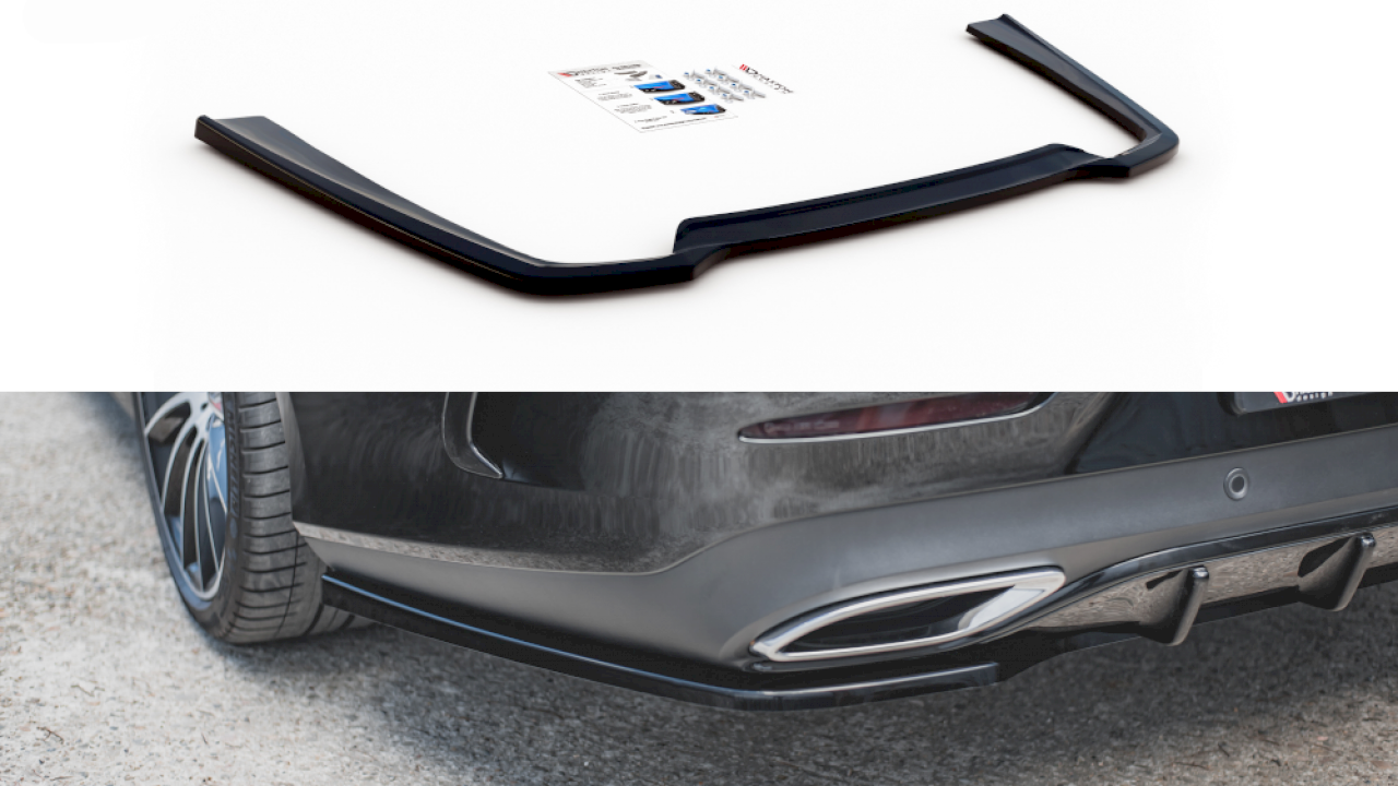 Maxton Design - CENTRAL REAR SPLITTER MERCEDES-BENZ CLS AMG LINE C257 (2018-)