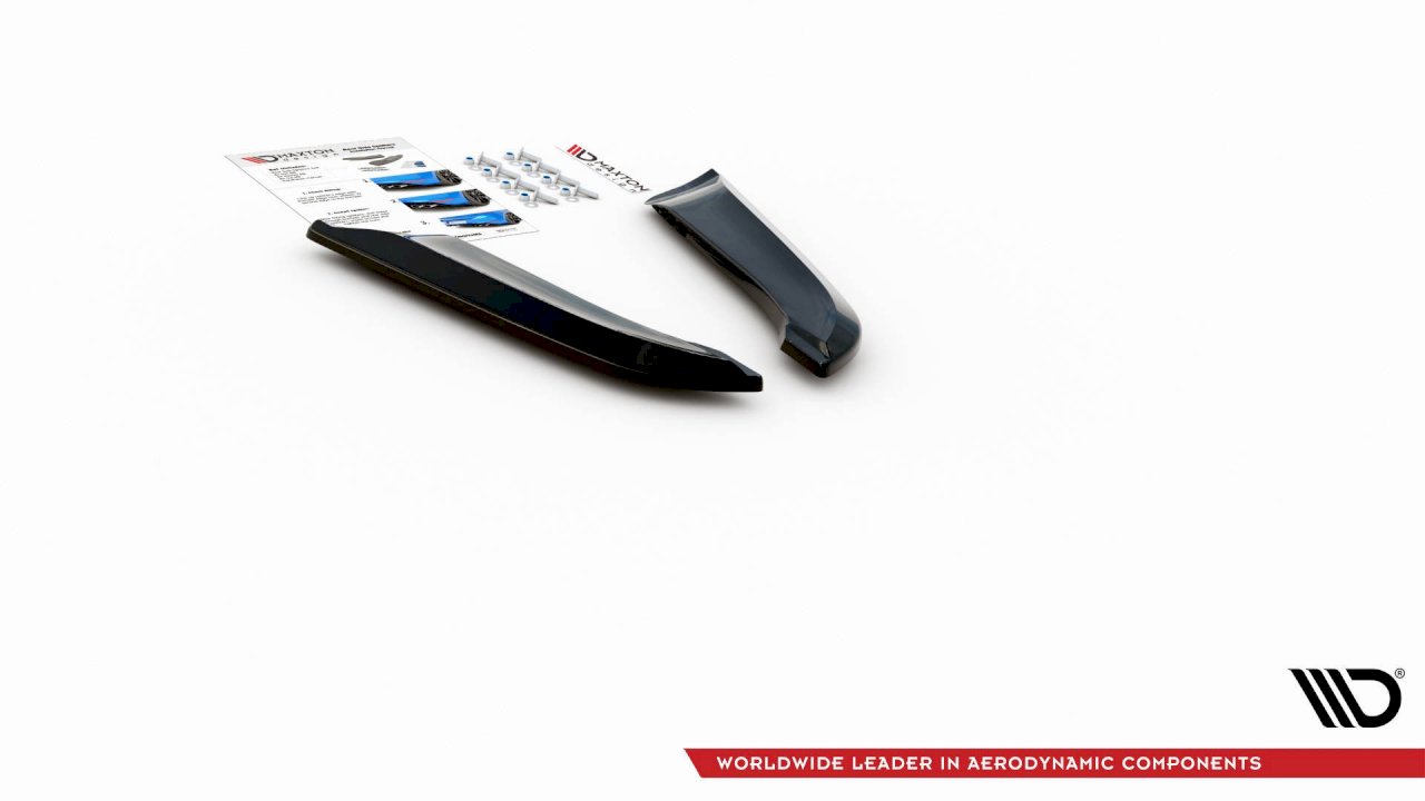 Maxton Design - REAR SIDE SPLITTERS V1 AUDI RS4 B7 (2006-2008)