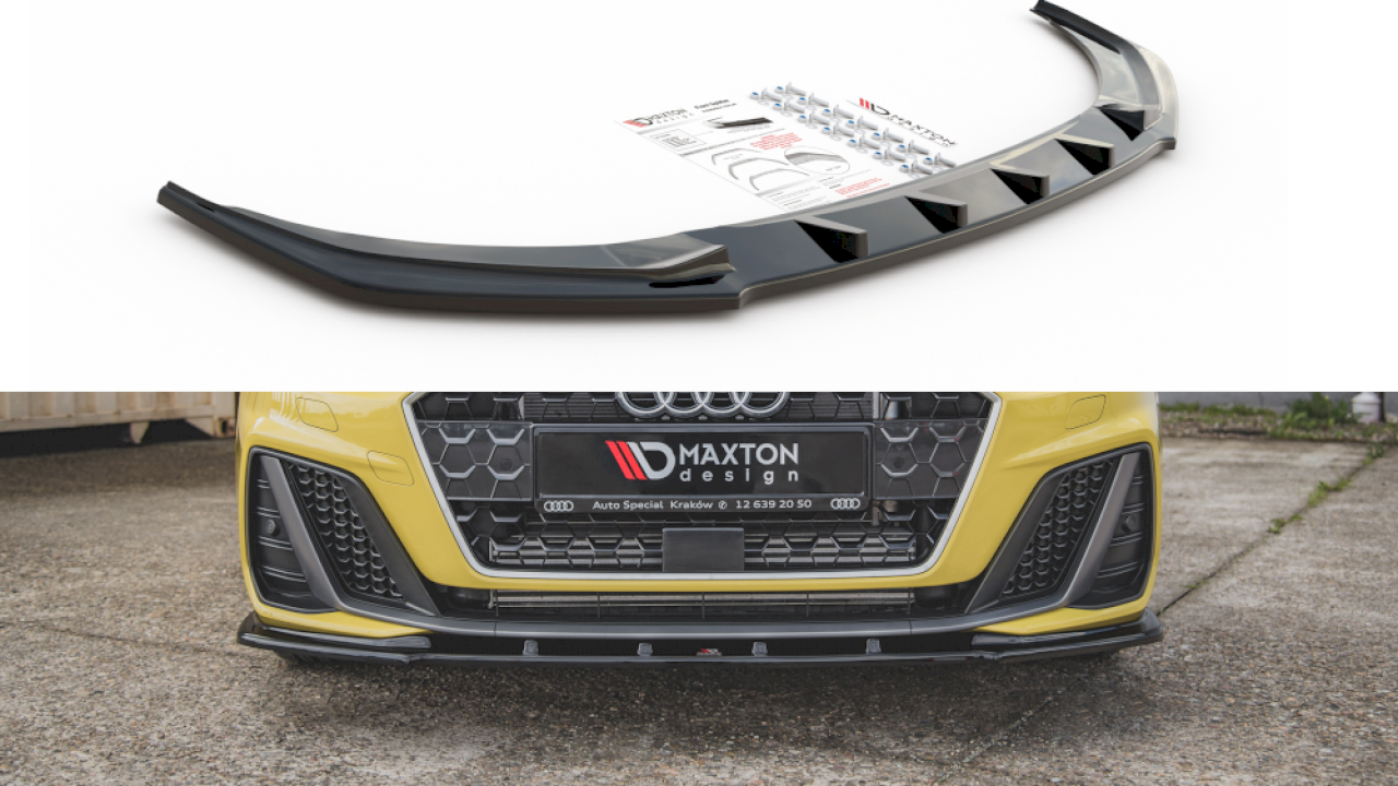 Maxton Design - FRONT SPLITTER V1 AUDI A1 S-LINE GB (2018-)
