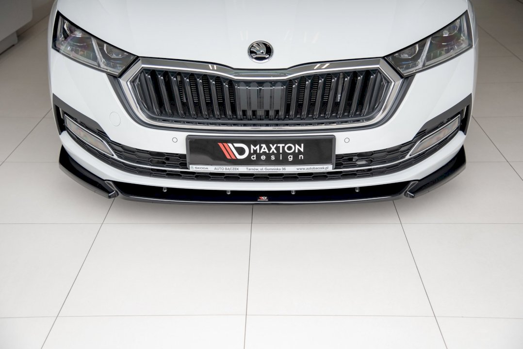 Maxton Design - FRONT SPLITTER V1 SKODA OCTAVIA MK4 (2019-2014)