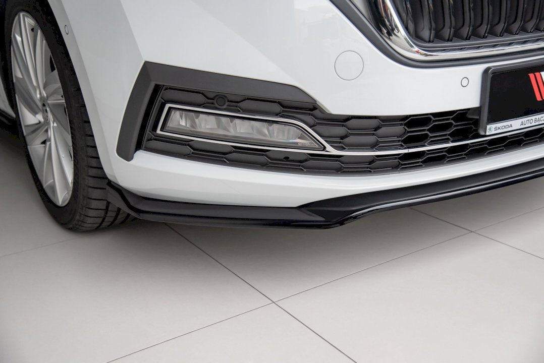 Maxton Design - FRONT SPLITTER V2 SKODA OCTAVIA MK4 (2019-2024)