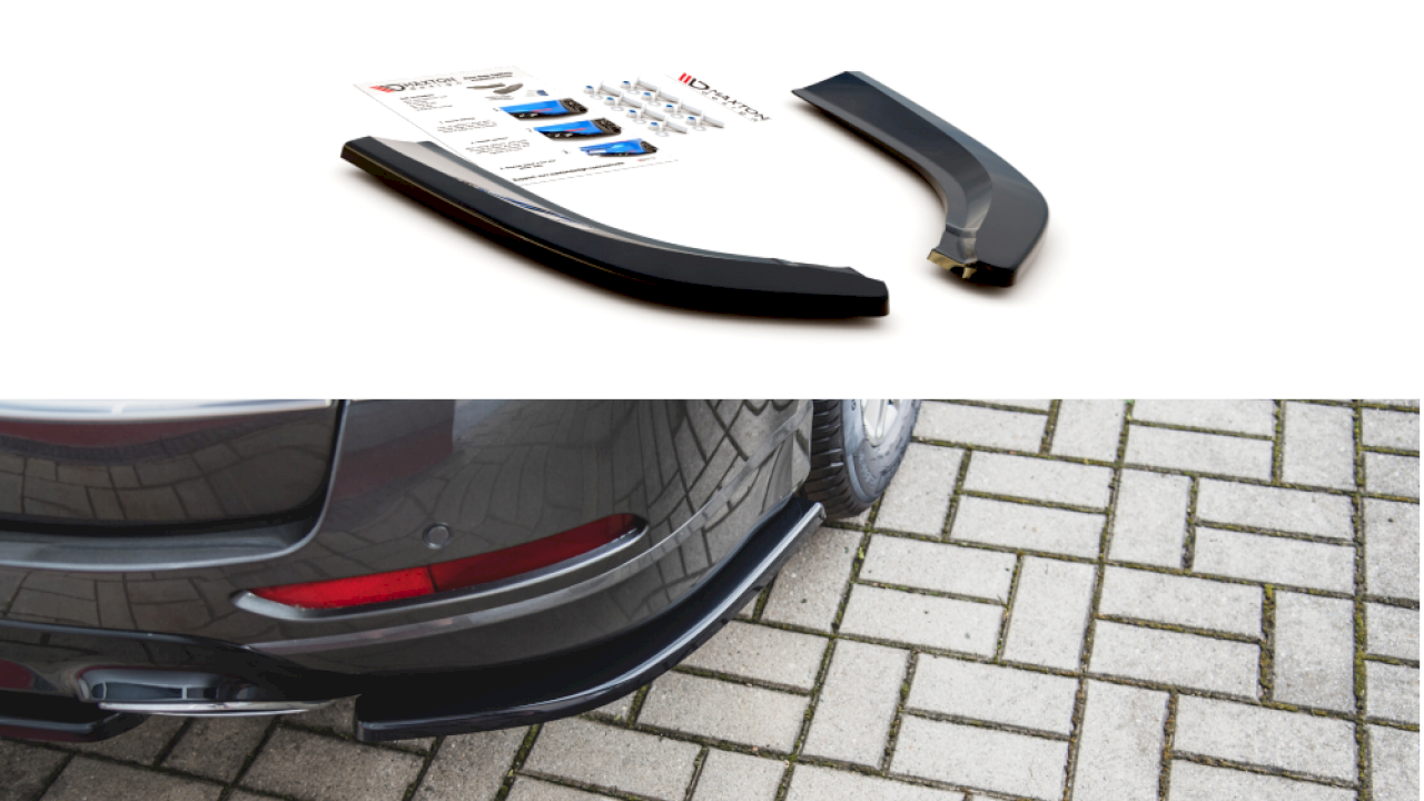 Maxton Design - REAR SIDE SPLITTERS FORD S-MAX VIGNALE MK2 FACELIFT (2019-)