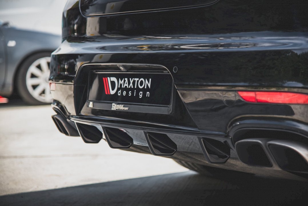 Maxton Design - REAR VALANCE PORSCHE PANAMERA TURBO 970 FACELIFT (2013-2016)