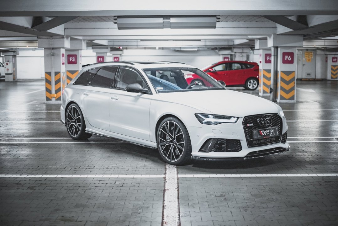 Maxton Design - SIDE SKIRTS DIFFUSERS V2 AUDI RS6 C7 (2013-2017)