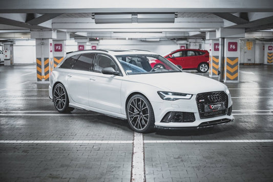 Maxton Design - FRONT SPLITTER V3 AUDI RS6 C7 (2013-2017)