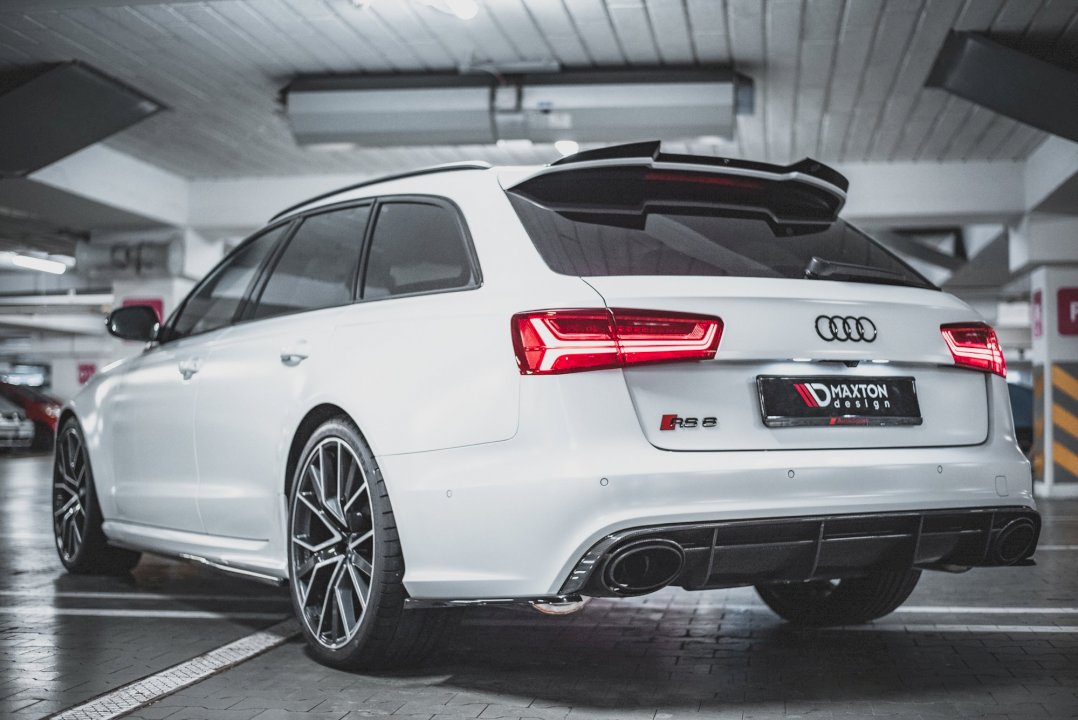 Maxton Design - REAR SIDE SPLITTERS V2 AUDI RS6 C7 (2013-2017)