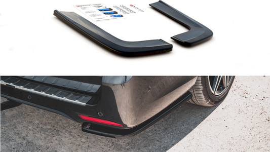 Maxton Design - REAR SIDE SPLITTERS V1 MERCEDES-BENZ V-CLASS AMG-LINE W447 FACELIFT (2019-2021)