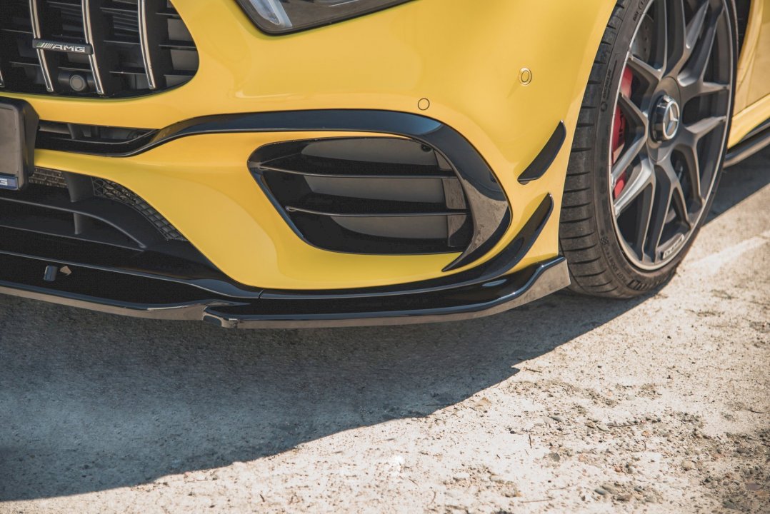 Maxton Design - FRONT SPLITTER V.2 MERCEDES AMG A 45 S AERO PACK W177