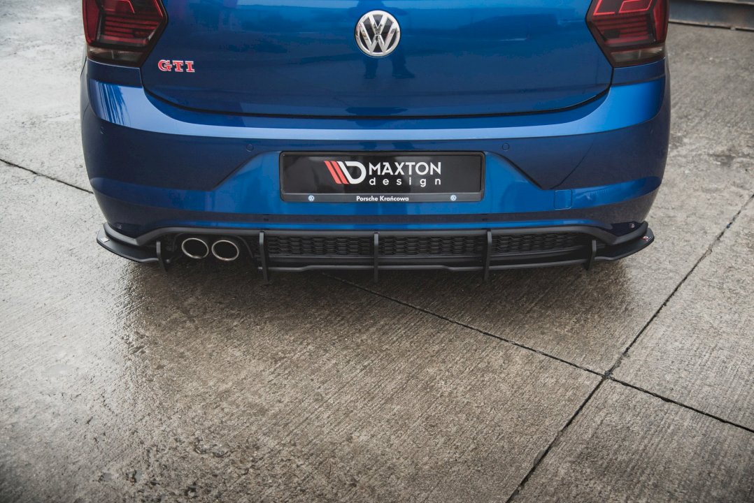 Maxton Design - STREET PRO REAR VALANCE VW POLO GTI MK6 (2017-2021)