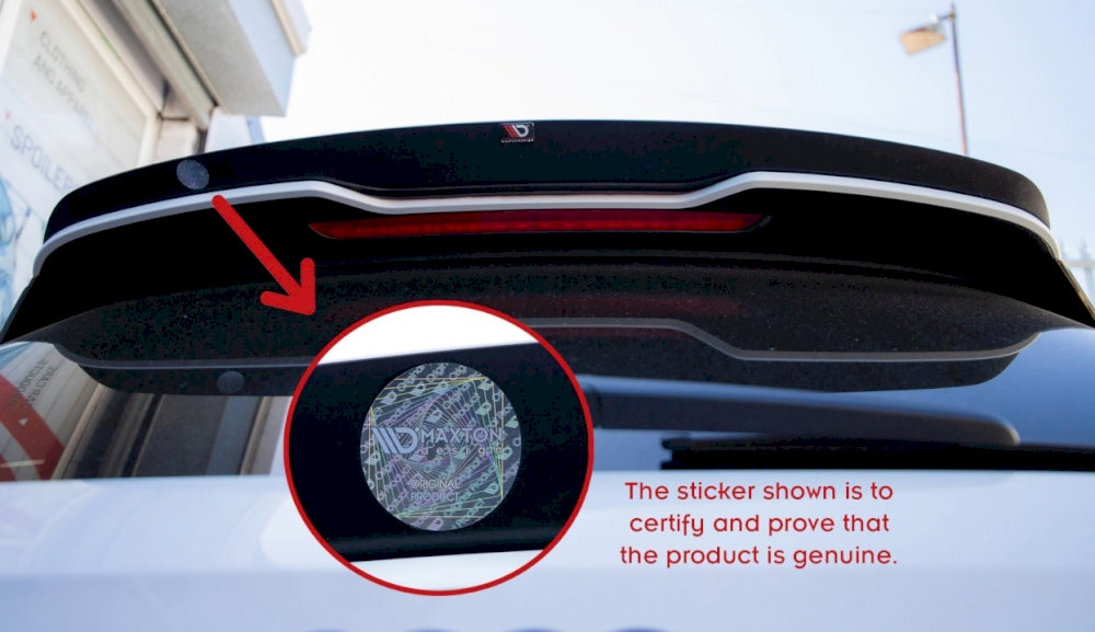 Maxton Design - SPOILER CAP TOYOTA AVENSIS MK3.5 WAGON (2015-2018)